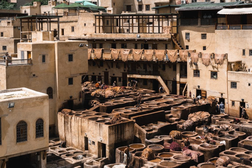 Traditional tanneries