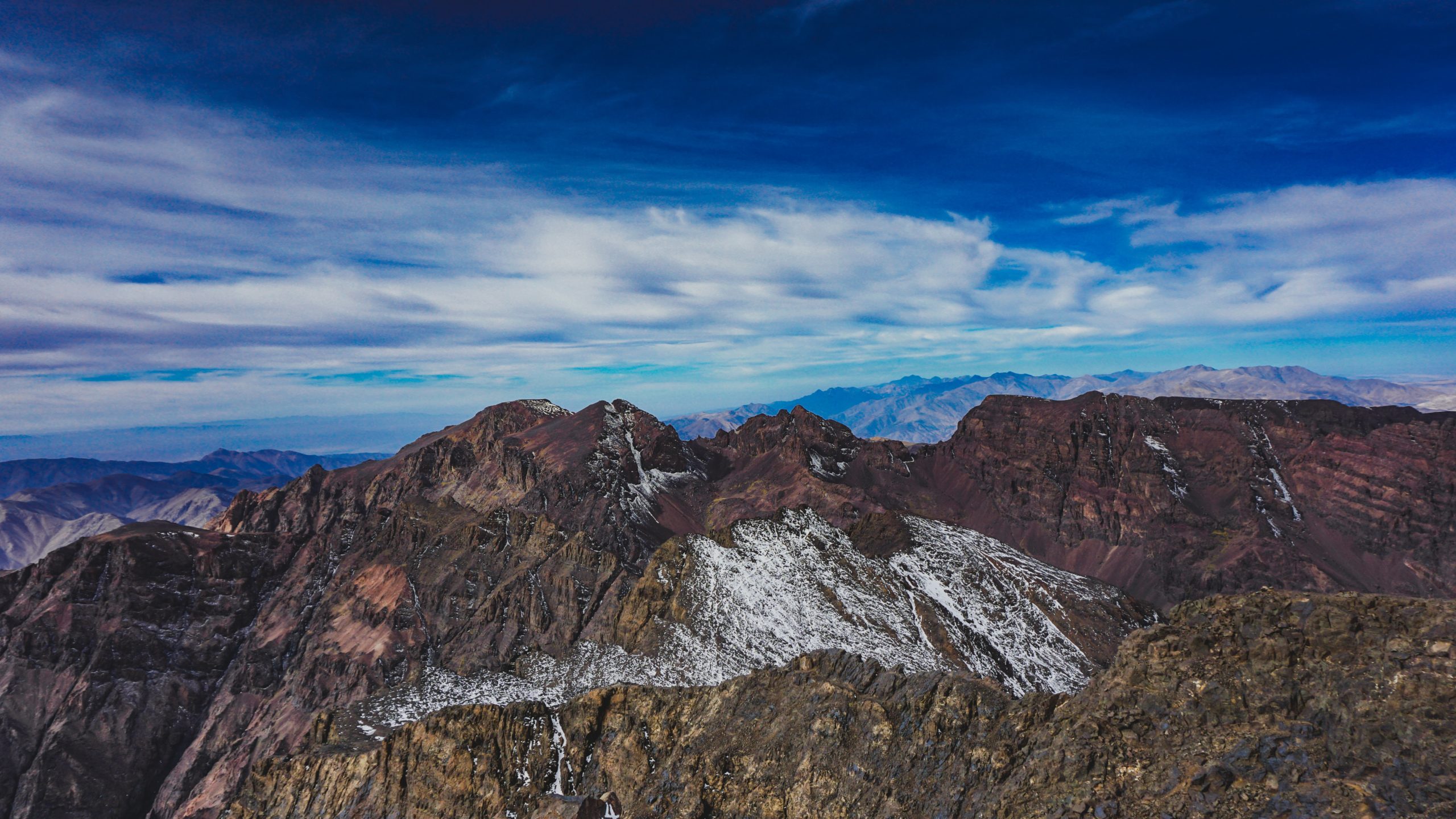 the Atlas Mountains